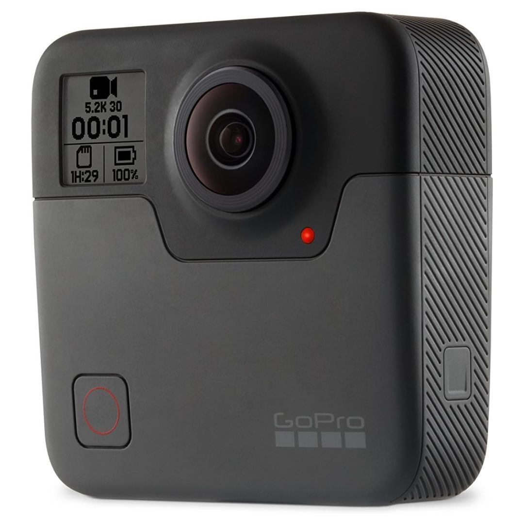 GoPro Fusion 360 Waterproof Digital VR Camera with Spherical 5.2K HD Video and 18MP Photos