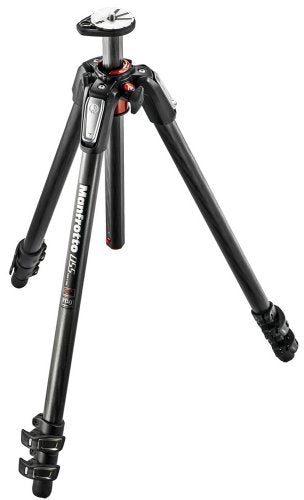 Manfrotto MT055CXPRO3 055 Carbon Fiber 3-Section Tripod w/ Horizontal Column