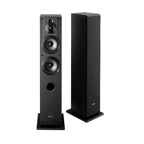 Sony SSCS3 3-Way Floorstanding Speaker (Single, Black)