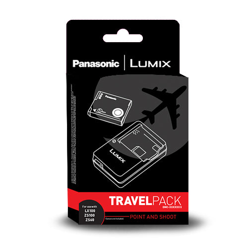 Panasonic LUMIX Battery and External Charger Travel Pack