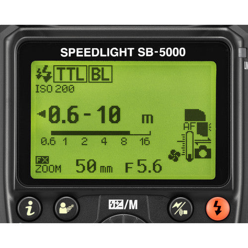 Nikon SB-5000 AF Multifunctional Speedlight Flash (Black)