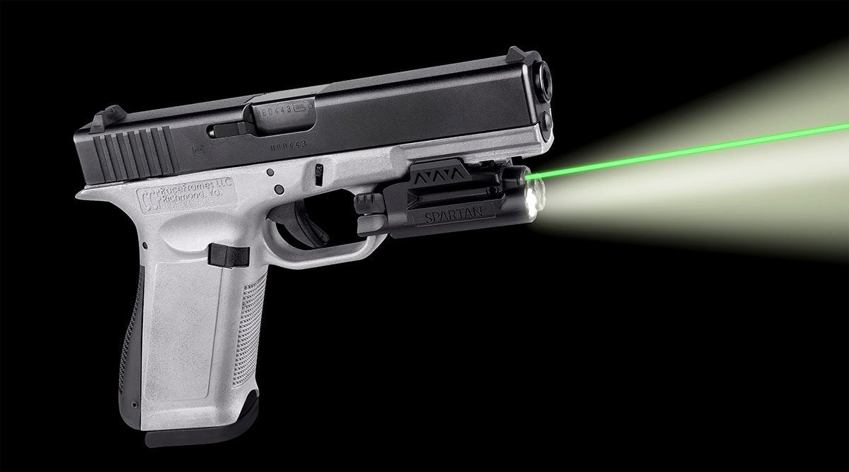 LaserMax SPS-C-R Spartan Adjustable Fit Laser/Light Combo (Green)