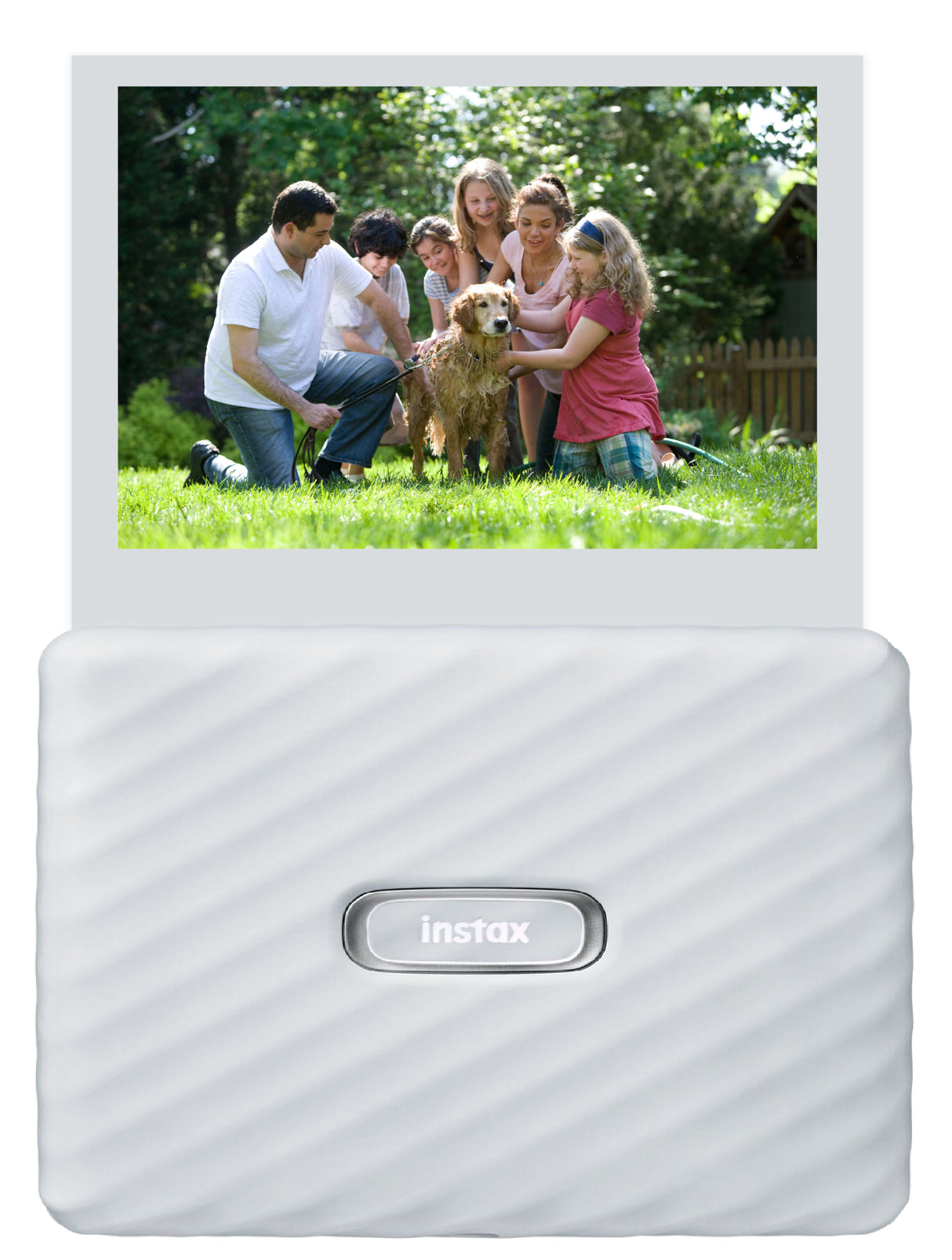 Fujifilm Instax Link Wide Instant Photo Printer with Instant Film and Monochrome Film Bundle