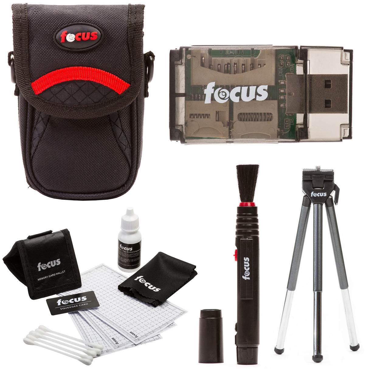Focus Accessory Bundle for Small Point and Shoot Digital Cameras