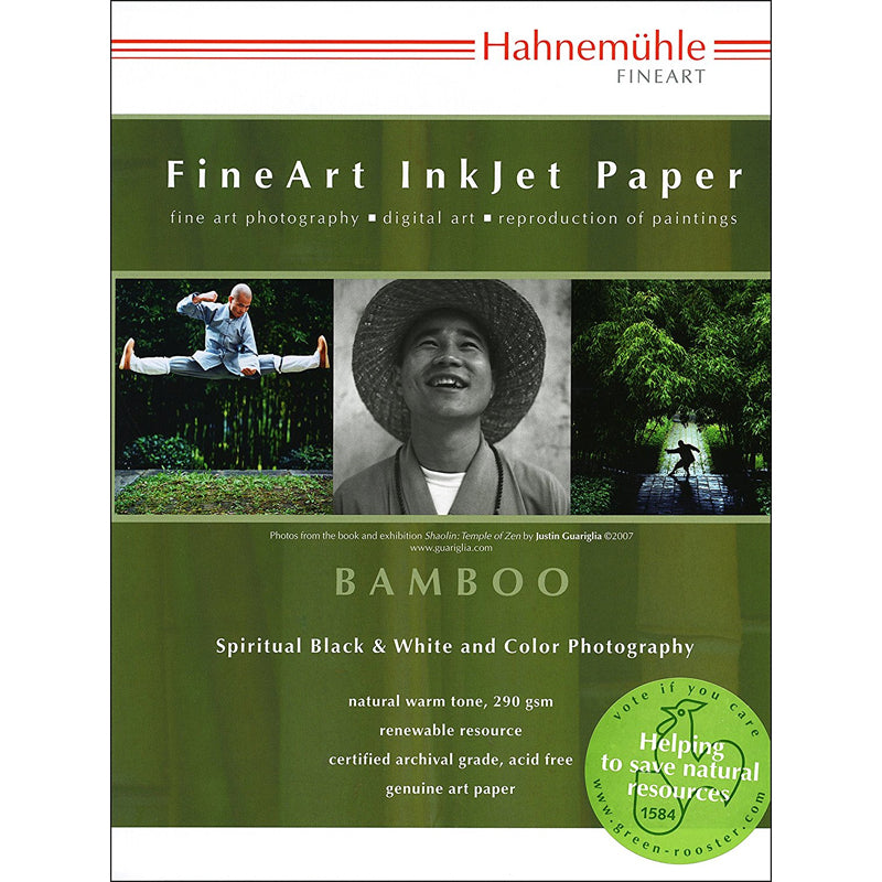 Hahnemuhle Bamboo 290 gsm 8" x 11" Matte Inkjet Paper (25 Sheets)
