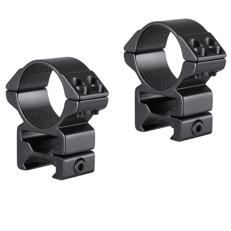 Hawke Sport Optics Match Mount 30mm Riflescope Rings 2-Piece Set for Weaver Rail (High Height)
