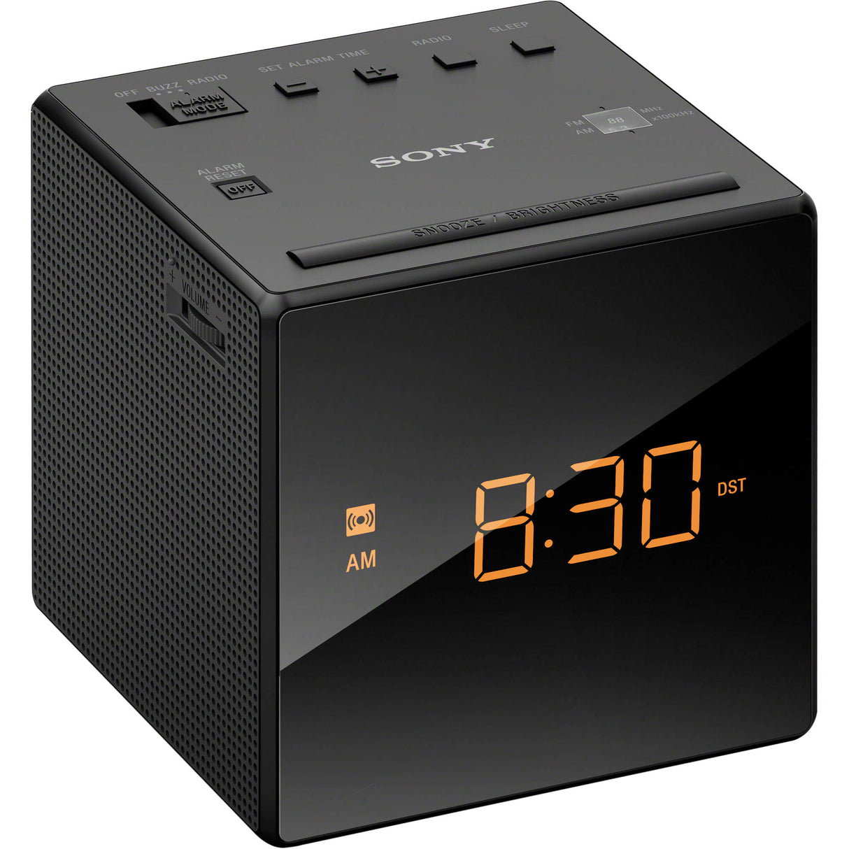 Sony ICF-C1 AM/FM Radio Alarm Clock (Black)