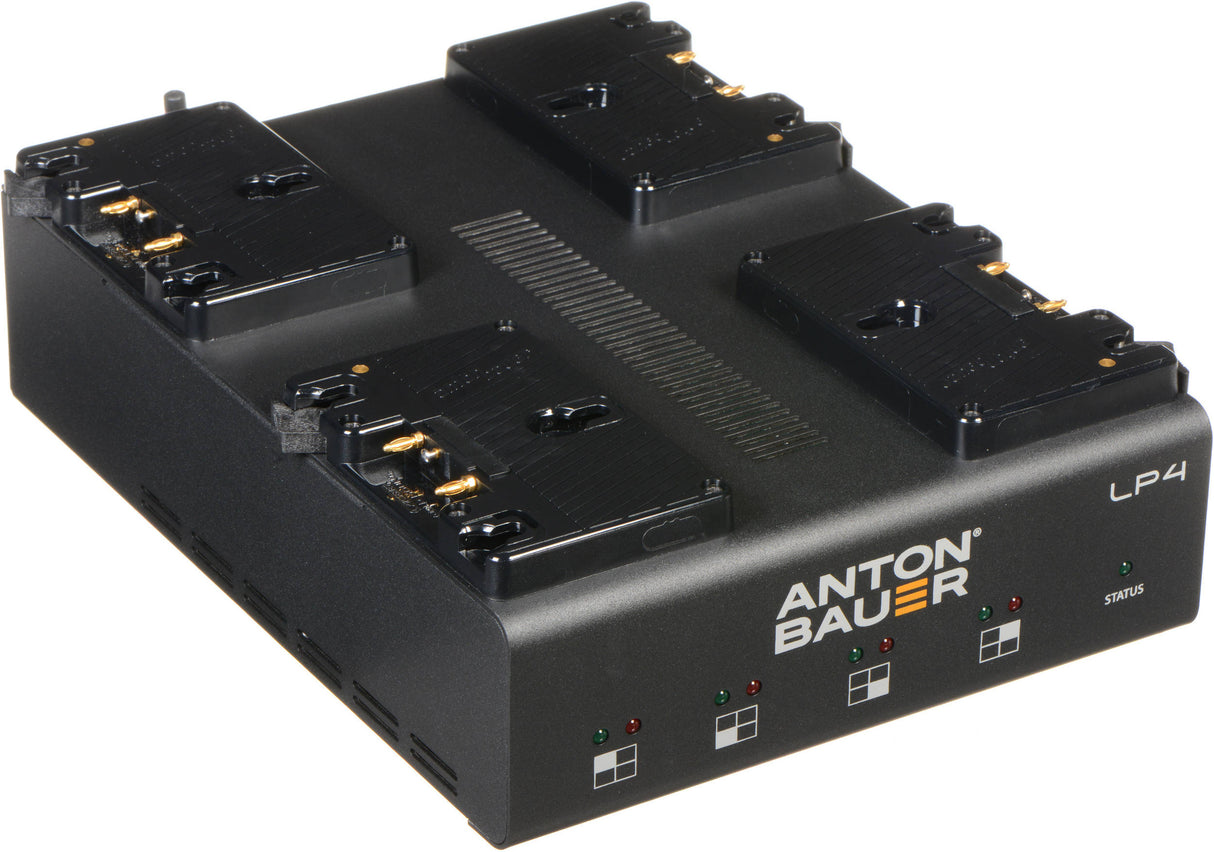 Anton Bauer LP4 Quad Gold-Mount Battery Charger