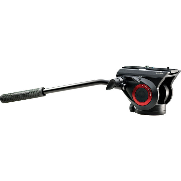 Manfrotto MVH500AH Fluid Video Head with MT190X3 tripod