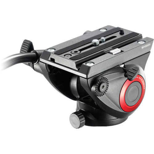 Manfrotto MVH500AH Fluid Video Head with MT190X3 tripod