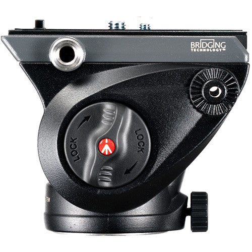 Manfrotto MVH500AH Fluid Video Head with MT190X3 tripod