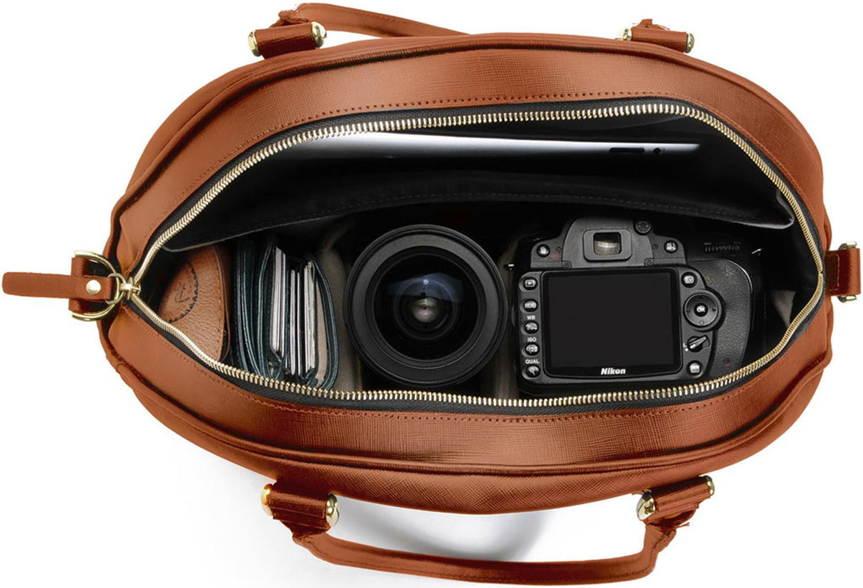 ONA Chelsea Camera Bag (Cognac Brown)