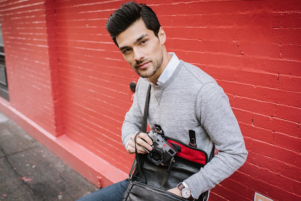 ONA Leica Berlin II Shoulder Messenger Bag (Black)