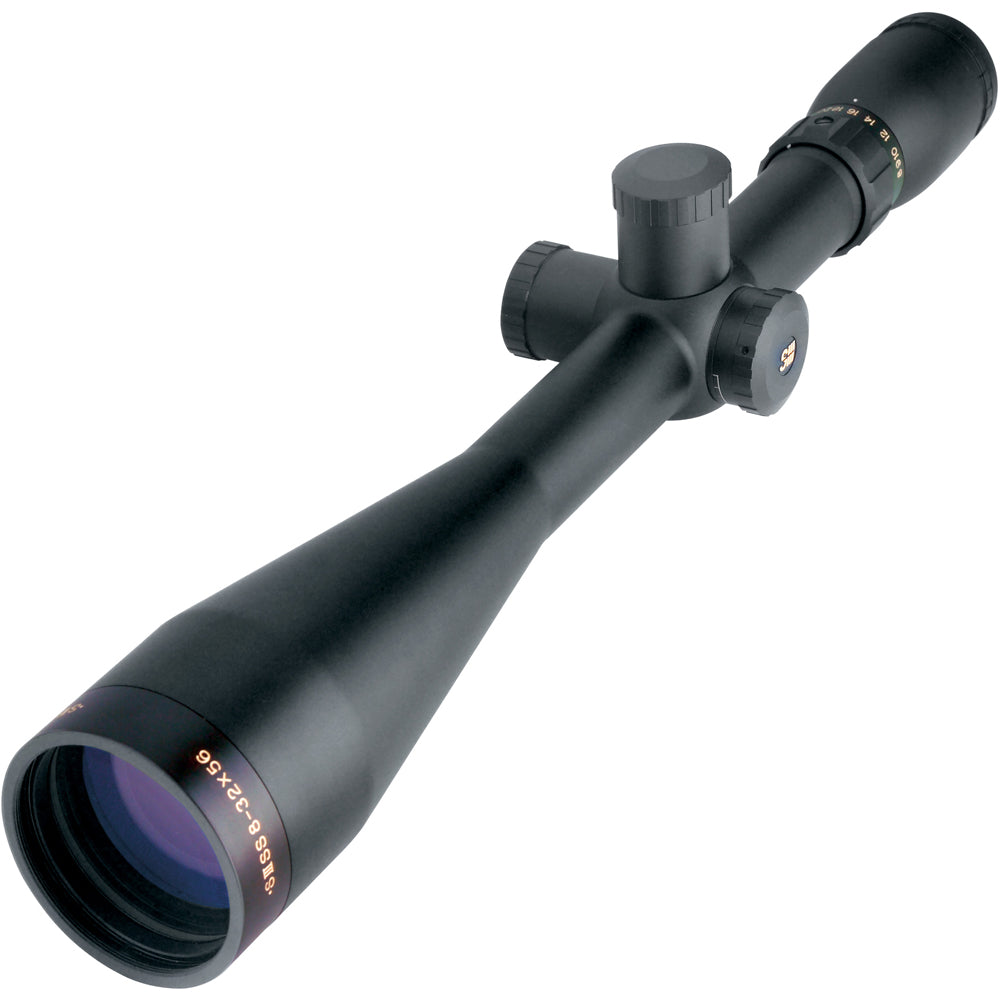 Sightron SII LR 8-32x56 Mil Dot Reticle Riflescope