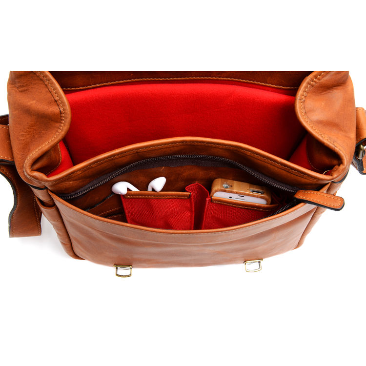 ONA Berlin II Messenger Camera Bag for Leica M-System (Vintage Bourbon Brown)