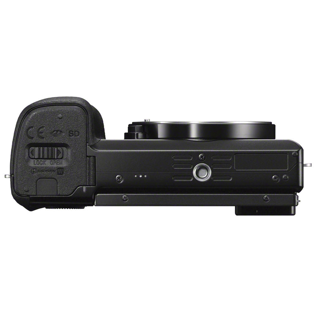 Sony Alpha a6000 24.3MP Mirrorless Digital Camera with 16-50mm OSS Lens (Black)