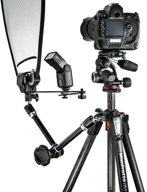 Manfrotto MK055XPRO3-3W 3-Section Tripod with 3-Way Head