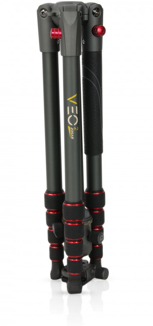 Vanguard Veo 2 235AB Aluminum Travel Tripod w/ Ball Head (Red)