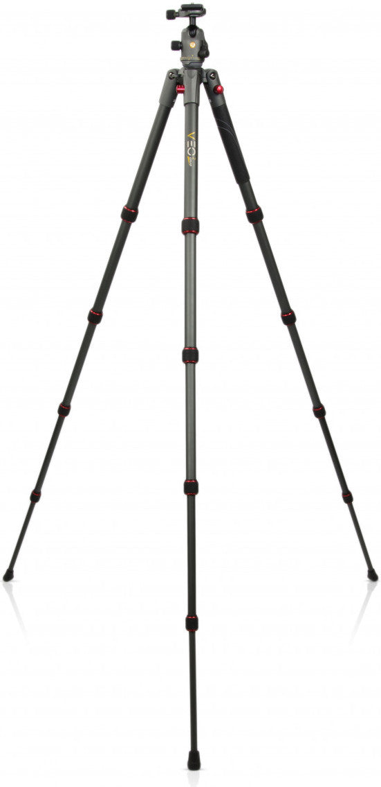 Vanguard Veo 2 235AB Aluminum Travel Tripod w/ Ball Head (Red)