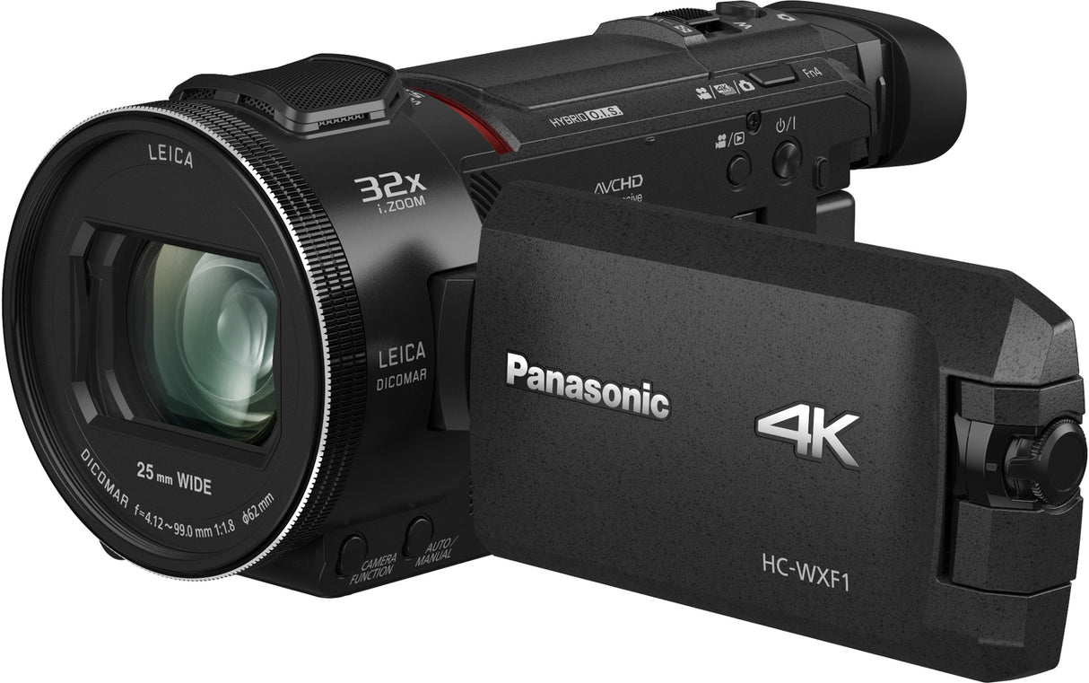 Panasonic HC-WXF1K 4K Ultra HD Cine Camcorder with 24x Zoom