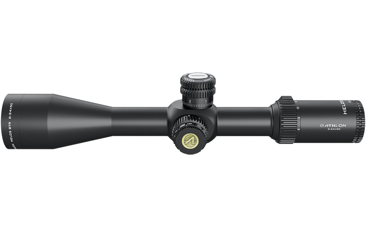 Athlon Optics Helos BTR 6-24x50 Riflescope (DD, SF, 30mm, FFP, APMR IR MIL Reticle)