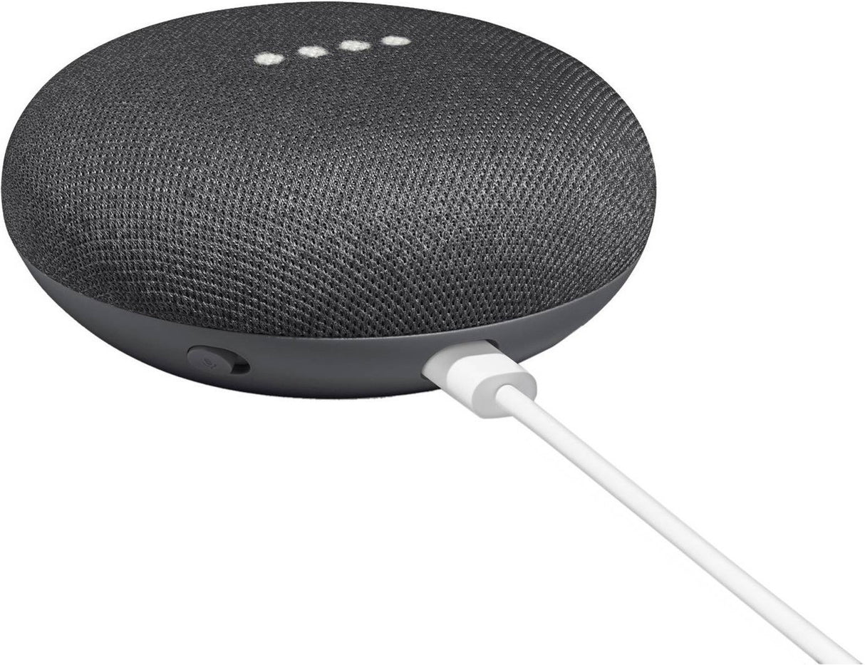 Google Home Mini Smart Speaker (Charcoal Gray)