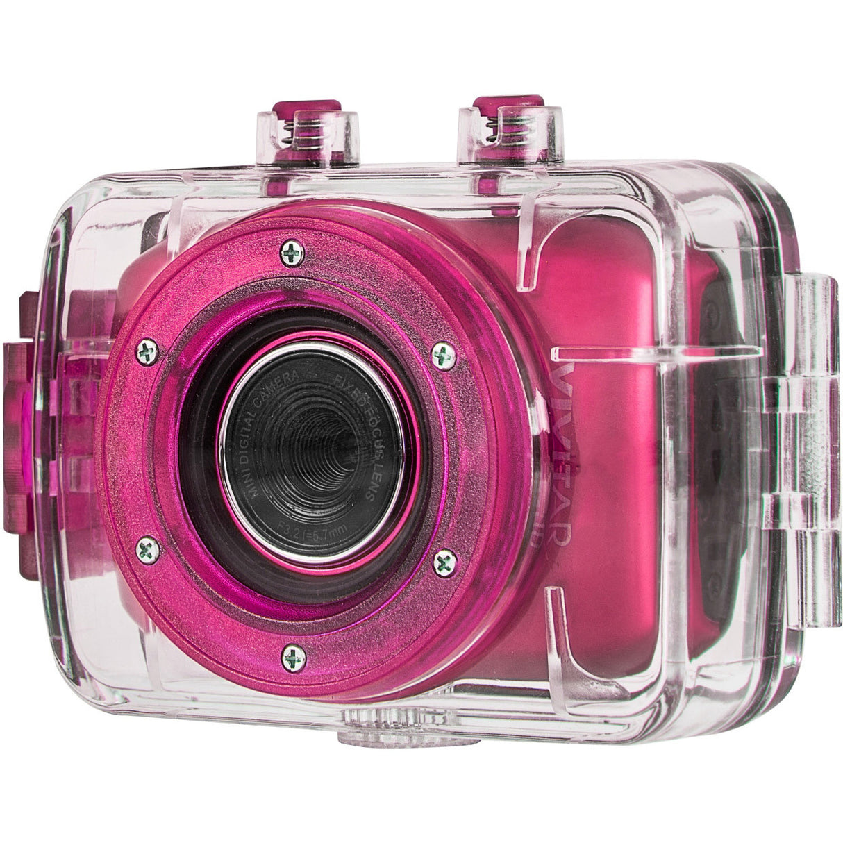 Vivitar HD Waterproof Action Camera (Pink)