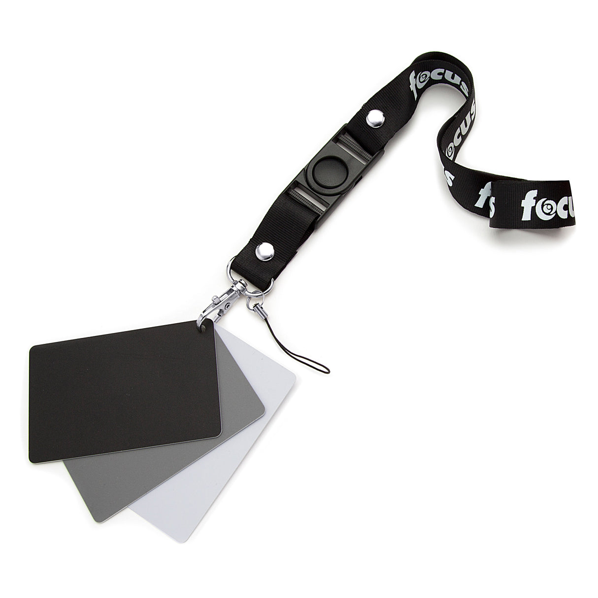 Focus Digital White Balance Gray Card Set and Lanyard