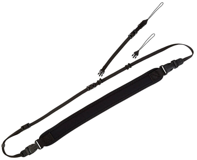 OpTech Mirrorless Sling Style Strap with Wrist Strap, Soft Wrap and Lens Cleaning Pen