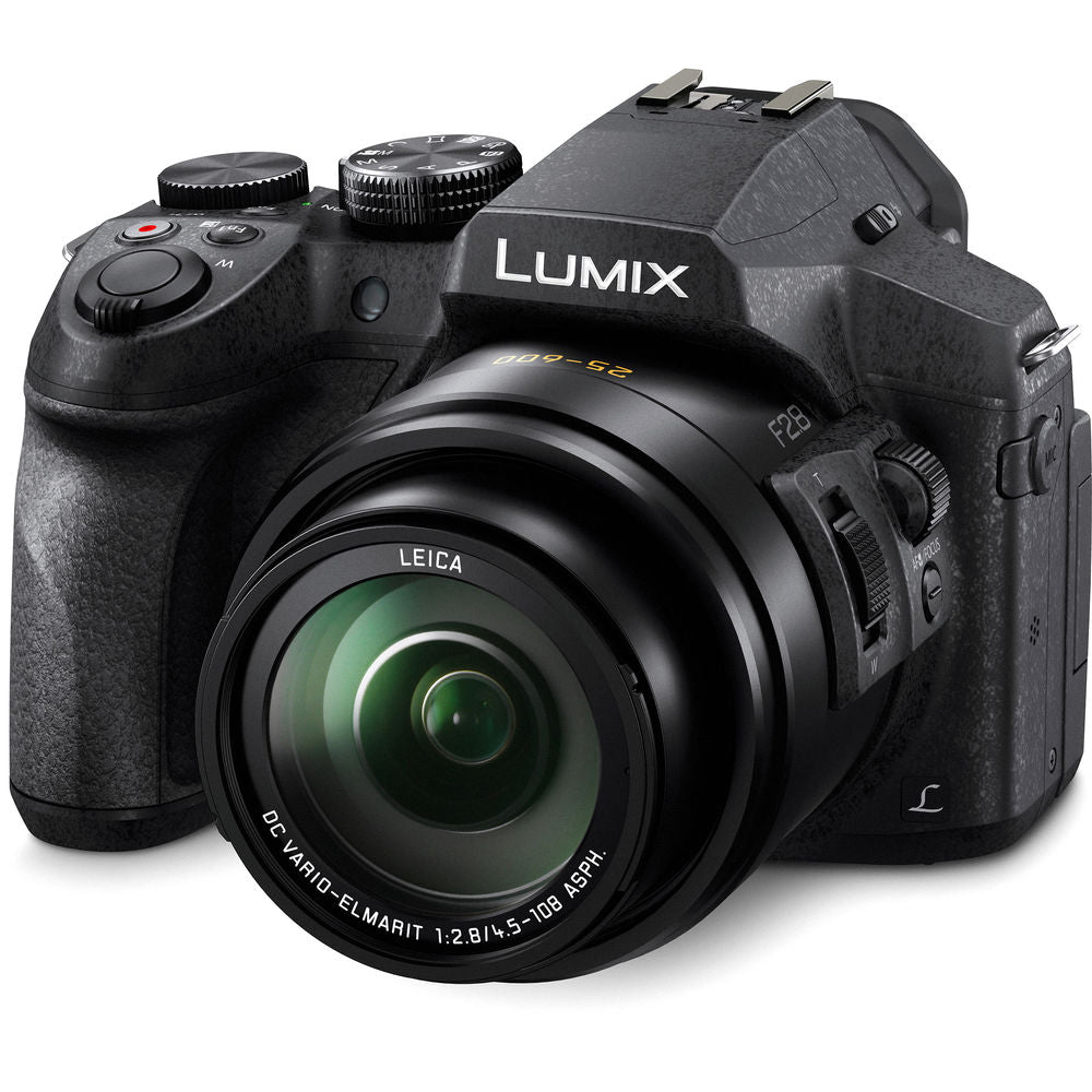 Panasonic FZ300 4K 24x f2.8 Long Zoom Digital Camera (Black)