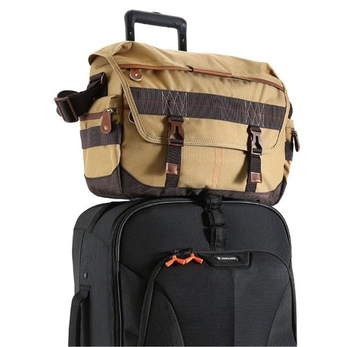 Vanguard Havana 38 Messenger Bag for Camera Gear & 15-inch Laptop (Brown)
