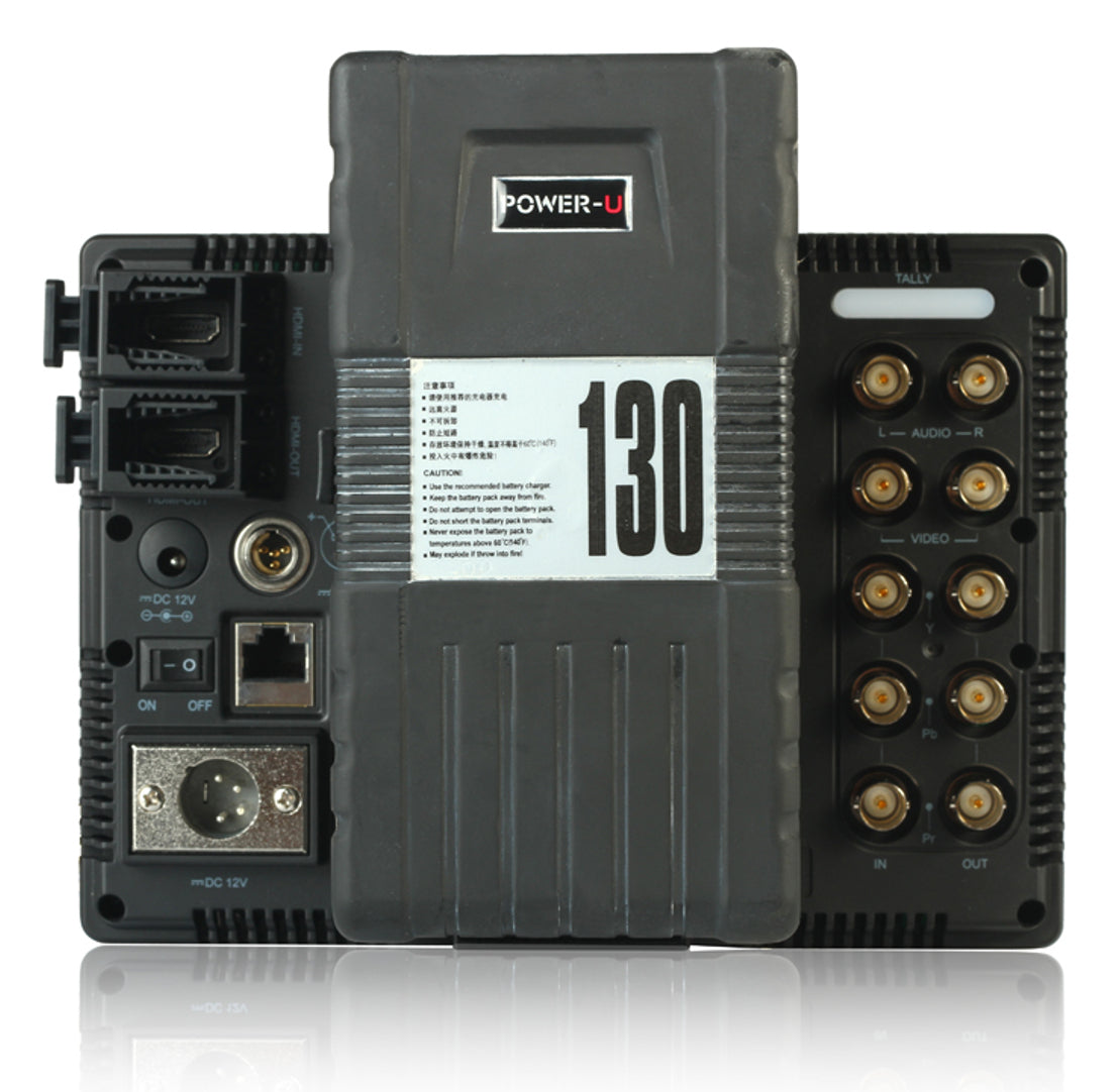 MustHD V-Mount Battery Plate for On-Camera Field Monitor