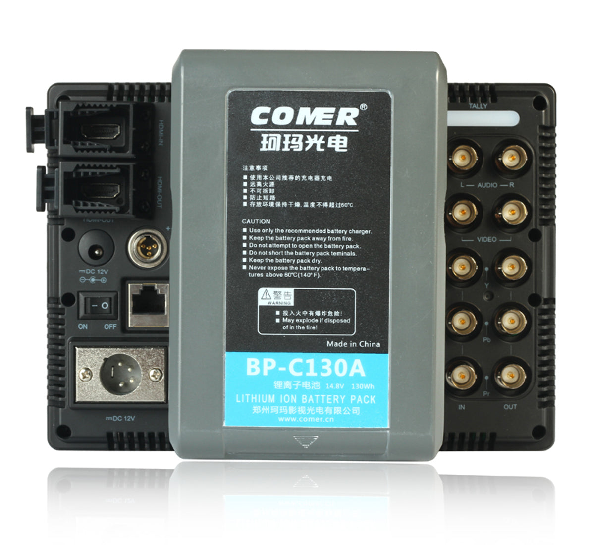 MustHD Anton Battery Plate for On-camera Field Monitor