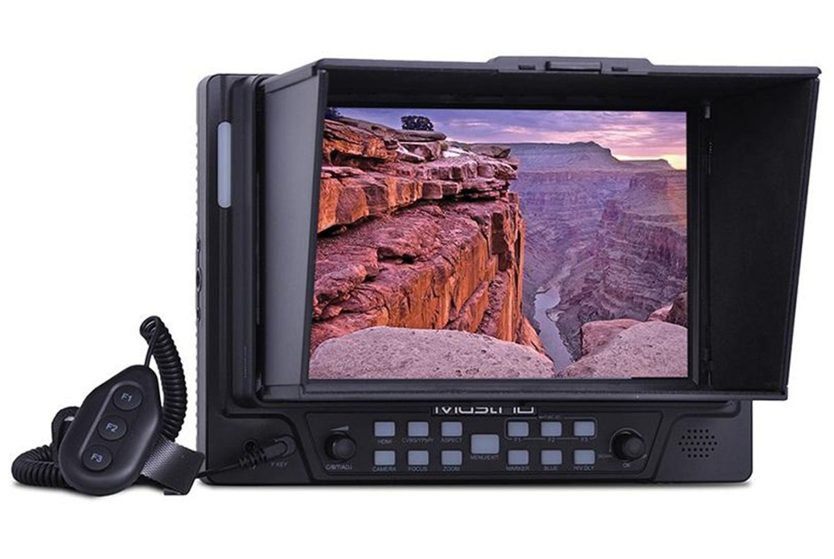 MustHD 7" 1920x1200 Full HD HDMI Field Monitor for Professional Videographers