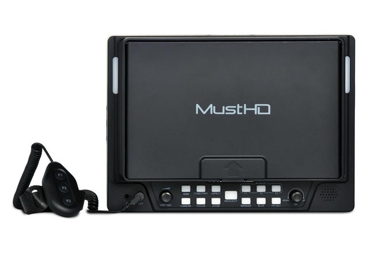 MustHD 7" 1920x1200 Full HD HDMI Field Monitor for Professional Videographers