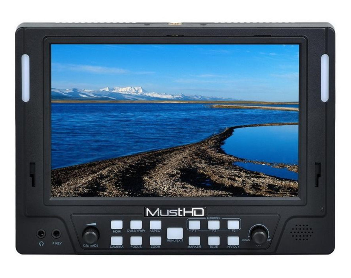 MustHD 7" 1920x1200 Full HD 3G-SDI Field Monitor for Professional Videographers