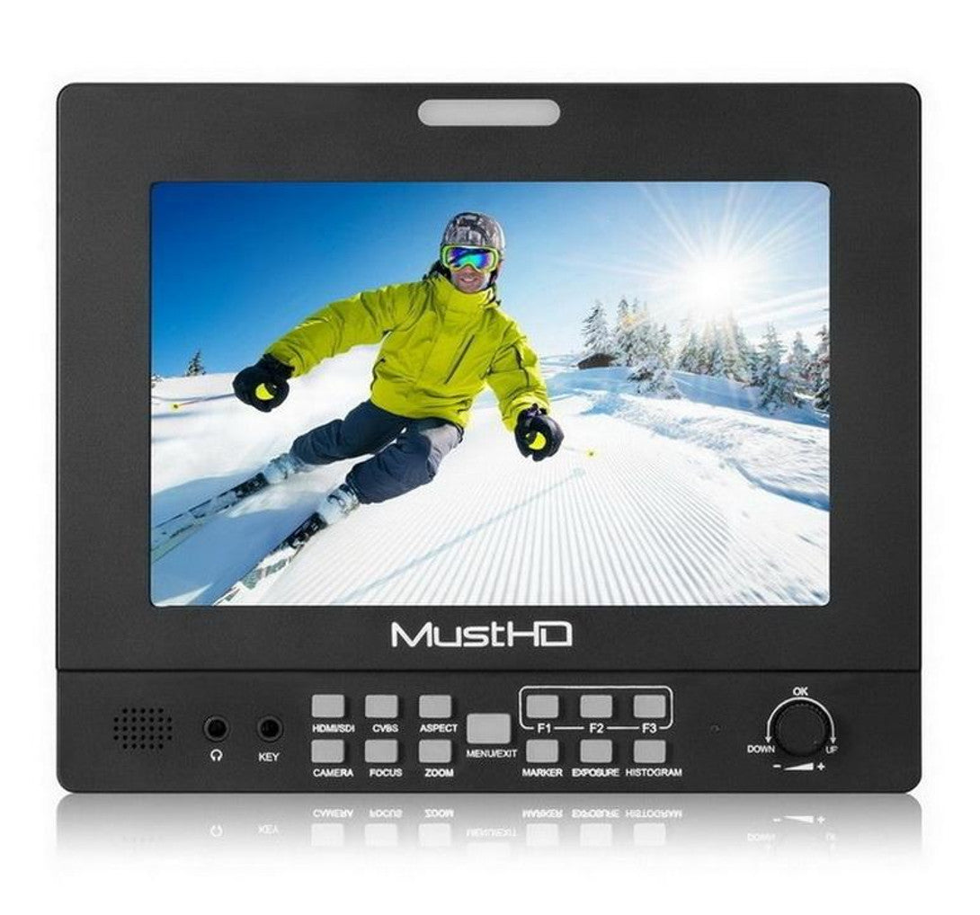 MustHD 7" Hyper-Brite 2200-nit High Brightness 1920x1200 Monitor with HDMI Input