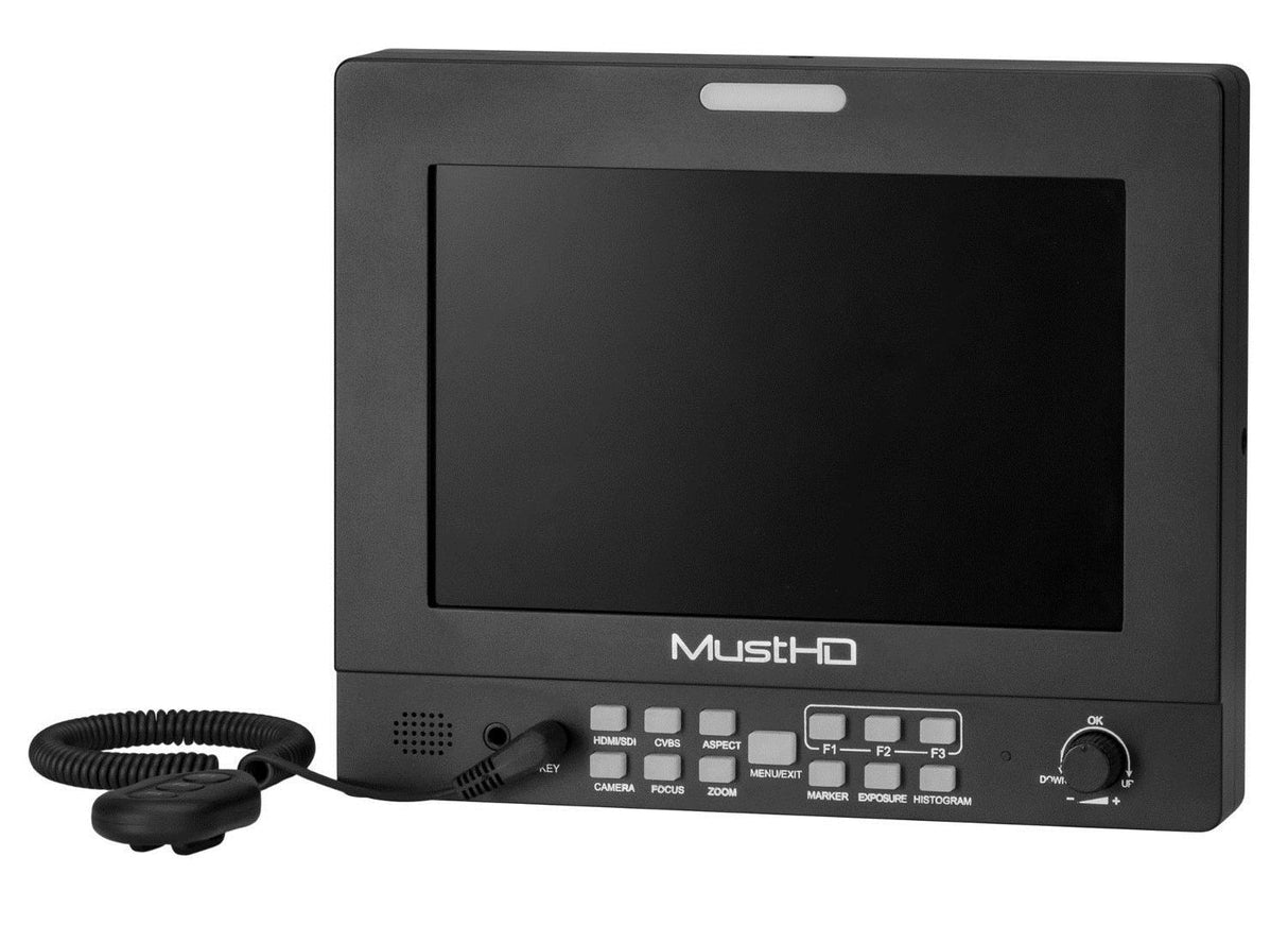 MustHD 7" Hyper-Brite 1920x1200 Monitor with 3G-SDI Input