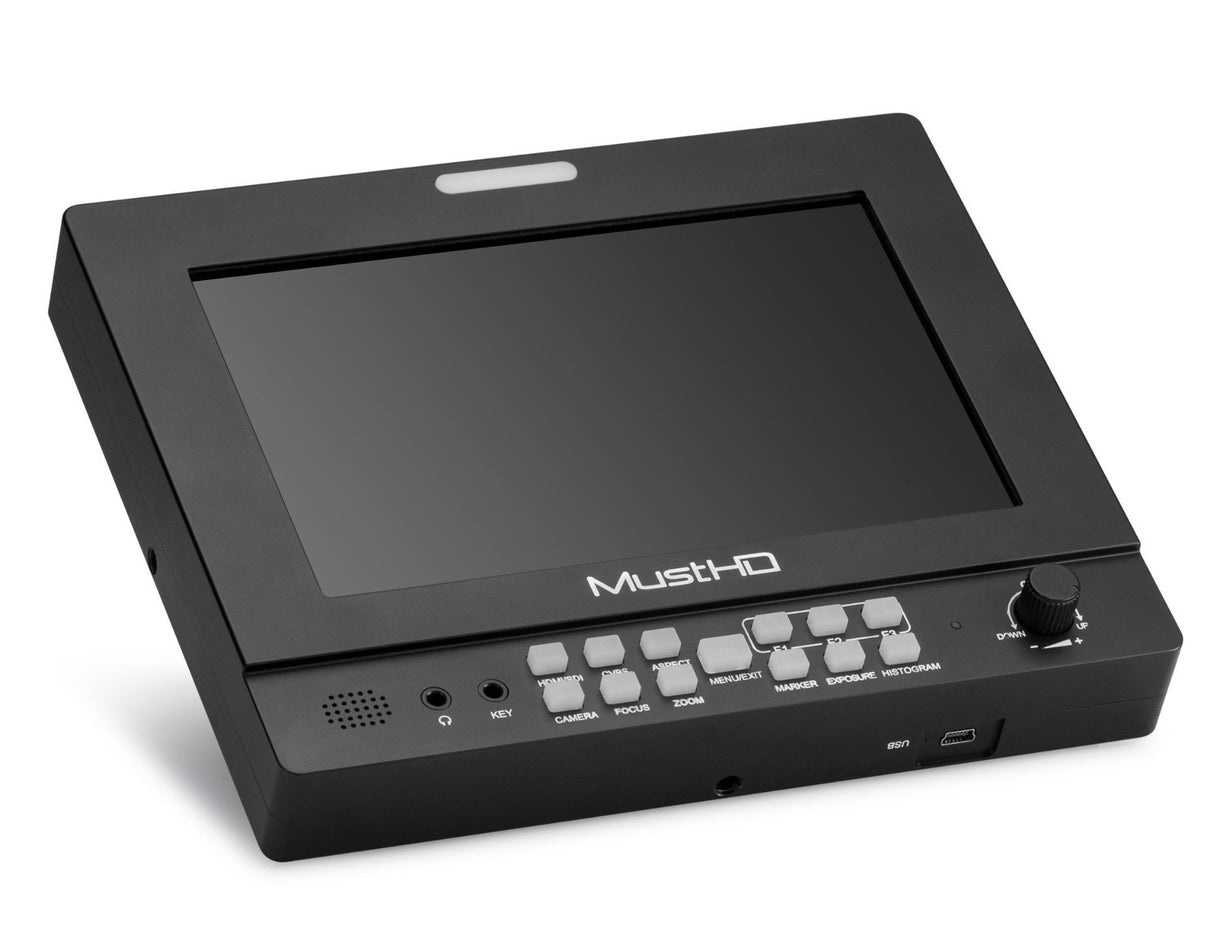 MustHD 7" Hyper-Brite 1920x1200 Monitor with 3G-SDI Input
