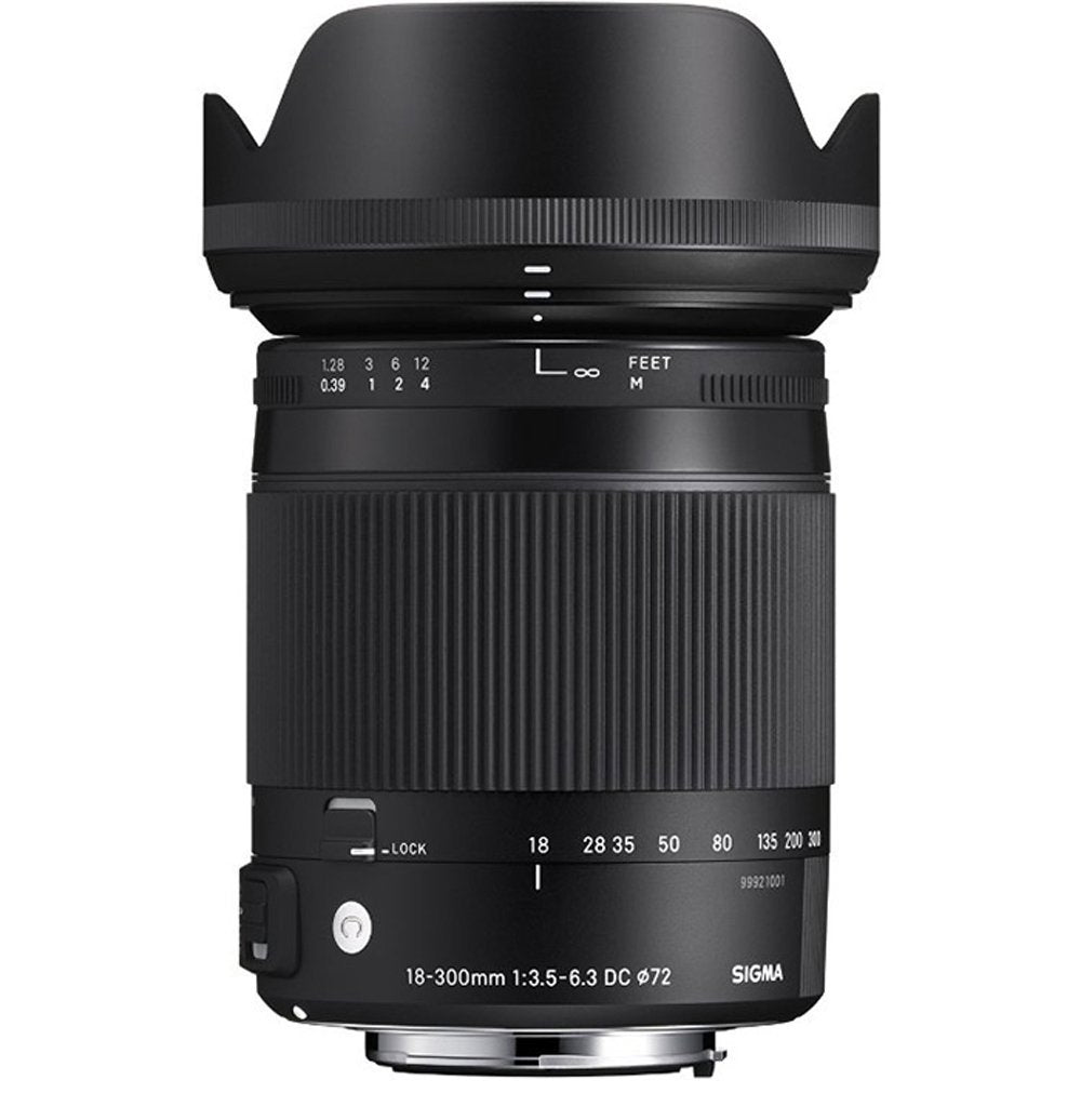 Sigma 18-300mm f/3.5-6.3 DC MACRO OS HSM Contemporary Lens for Sigma SA