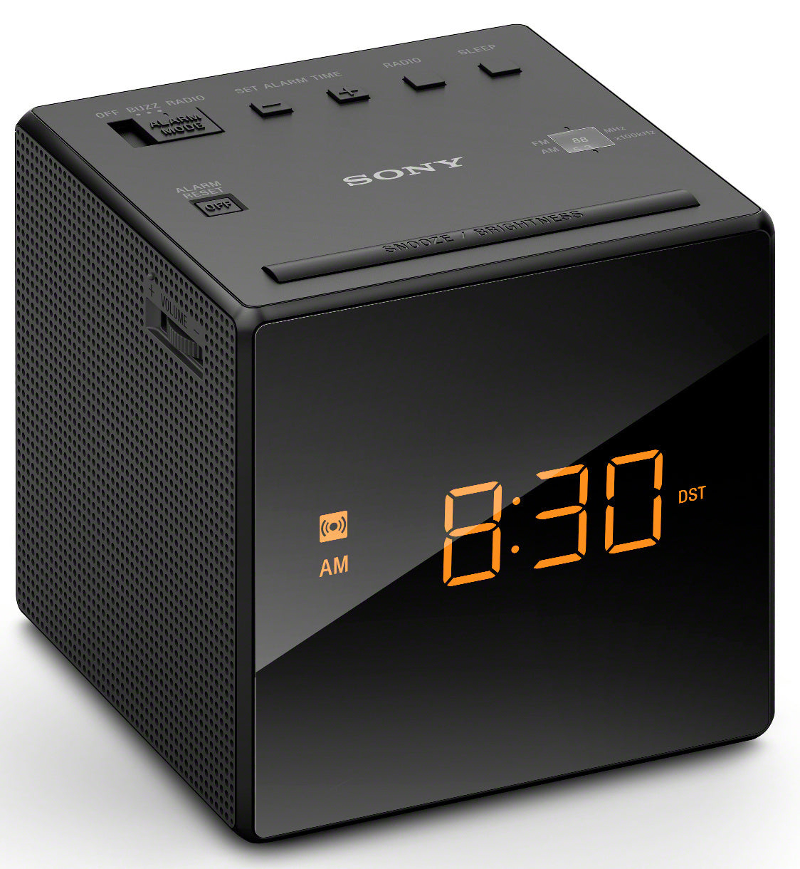 Sony ICF-C1 AM/FM Radio Alarm Clock (Black)