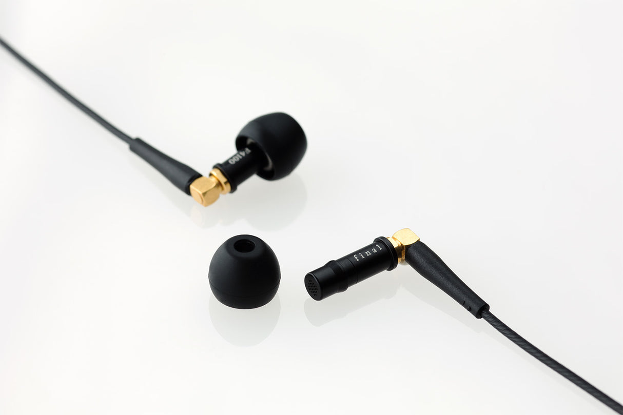 Final Audio Design F4100 High-Resolution Earphones (Black)