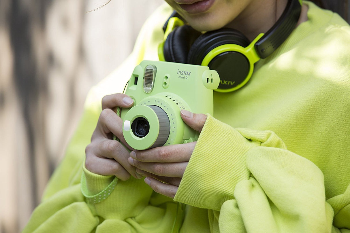 Fujifilm Instax Mini 9 Instant Camera (Lime Green)