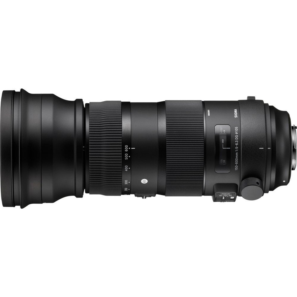 Sigma 150-600mm f/5-6.3 DG OS HSM Sport Lens with Teleconverter TC-1401 for Nikon F