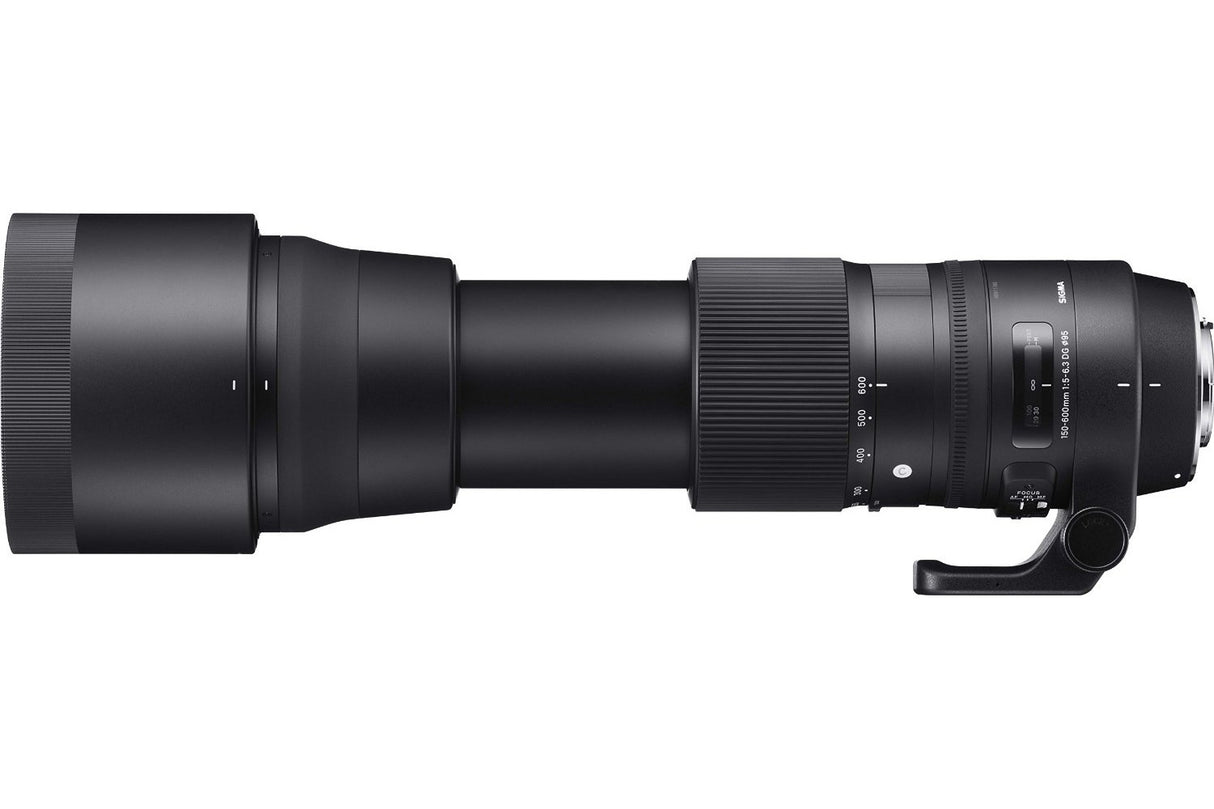 Sigma 150-600mm f/5-6.3 DG OS HSM Contemporary with TC-1401 Teleconverter for Canon EF