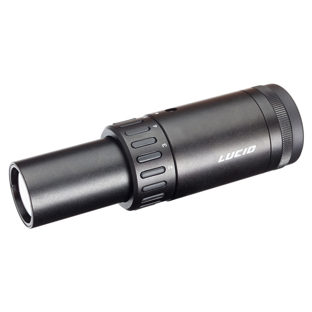 Lucid 2x-5x Magnifier for HD7 and M7 Red Dot Sights and Flash Filter Kit Bundle
