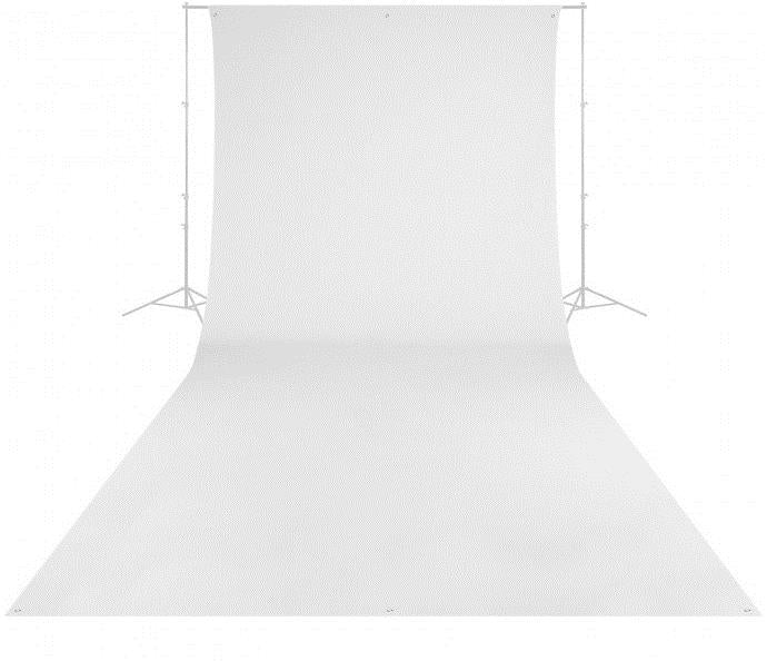 Westcott Wrinkle-Resistant Backdrop (High-Key White, 9' x 20')