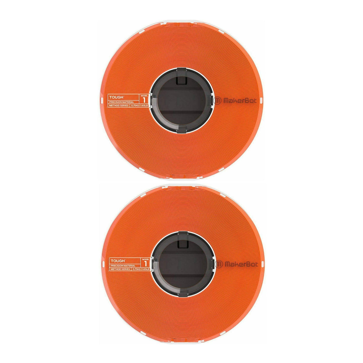 MakerBot Tough Precision Filament for Method 3D Printer (Safety Orange, 1.65lb) (2-Pack)