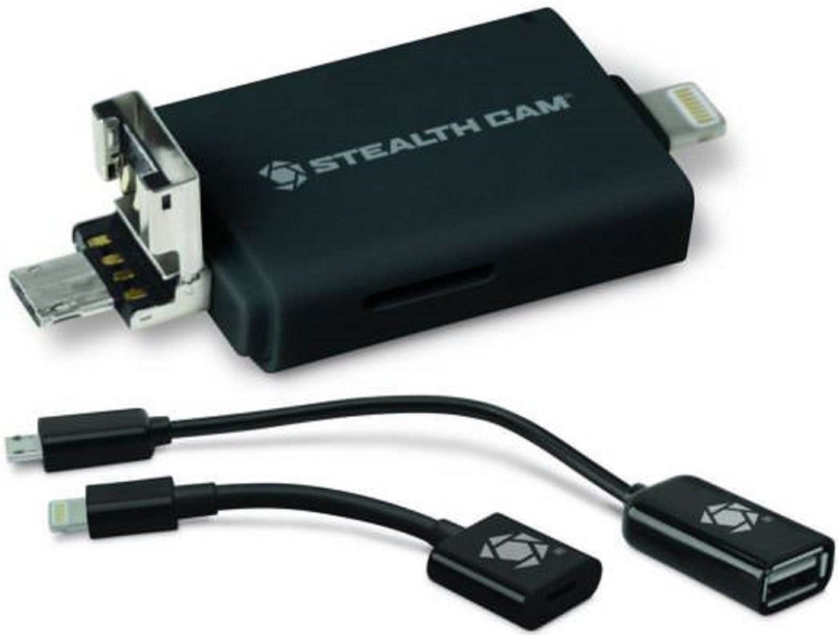 Stealth Cam SD Card Viewer with 4.3-Inch Touch Display and Accessory Kit