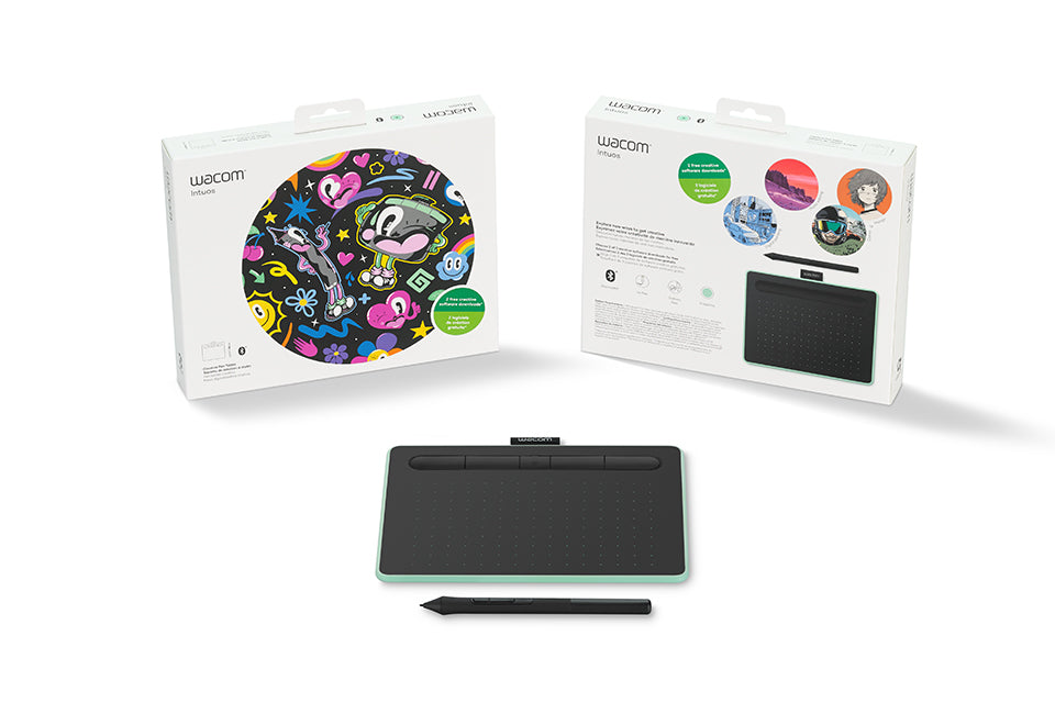Wacom Intuos Bluetooth Graphics Tablet (Small/ Pistachio)